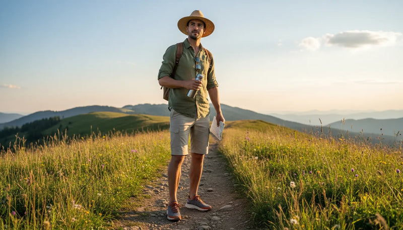 Tenue de randonnée homme pour l'été : allier style et confort
