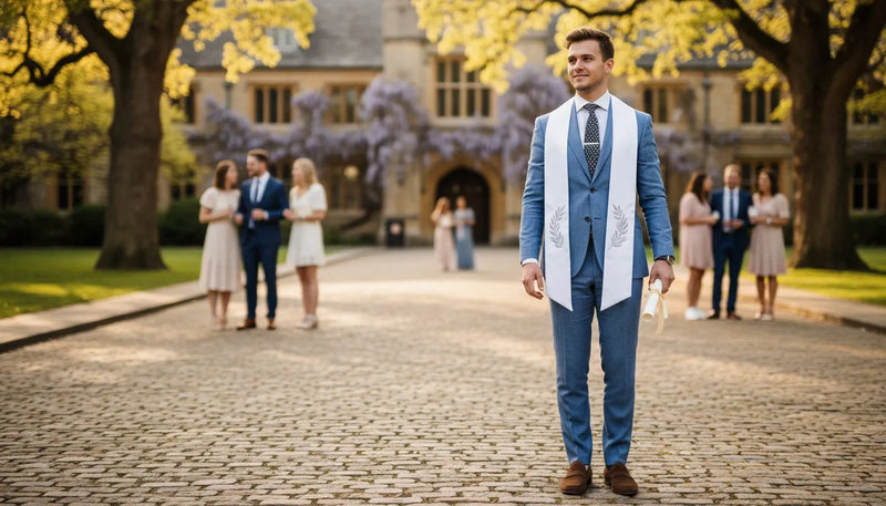 Tenue de remise de diplôme pour homme en été