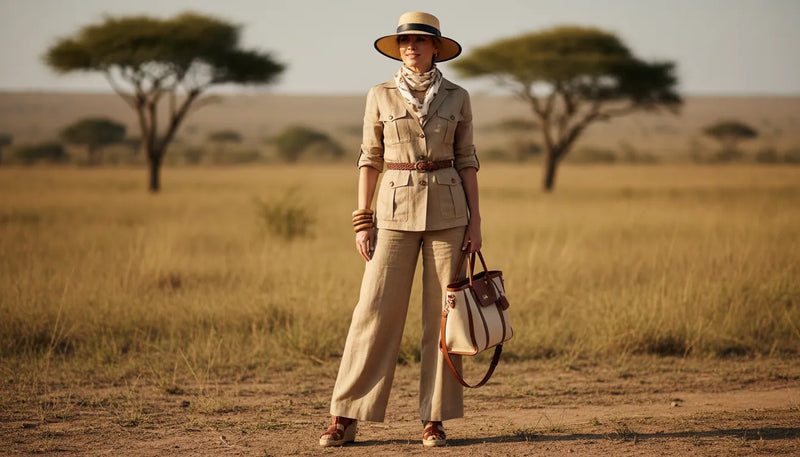 Tenue de safari pour femme : l'élégance sous le soleil d'été