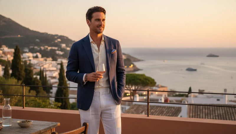 Tenue de soirée d'été décontractée pour homme : le guide style