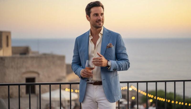 Tenue de soirée d'été homme pour un rendez-vous mémorable