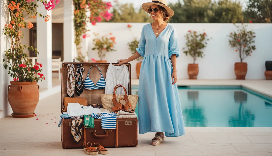 Tenue de vacances d'été pour femme : l'art de la valise idéale