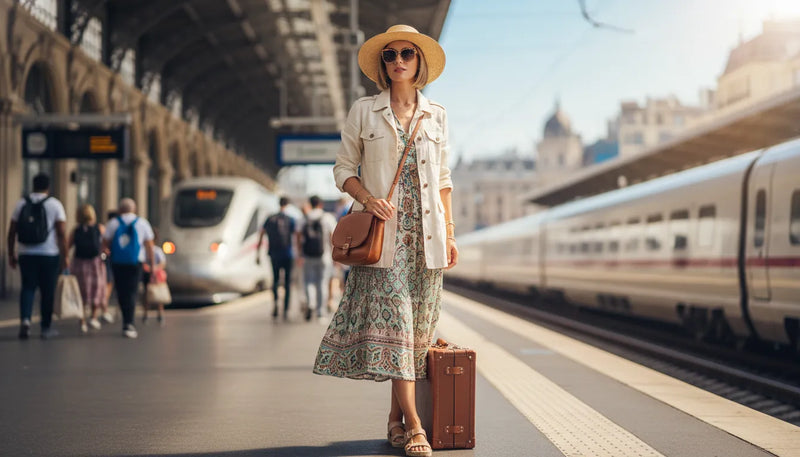 Tenue de voyage été femme : l'art de voyager avec style