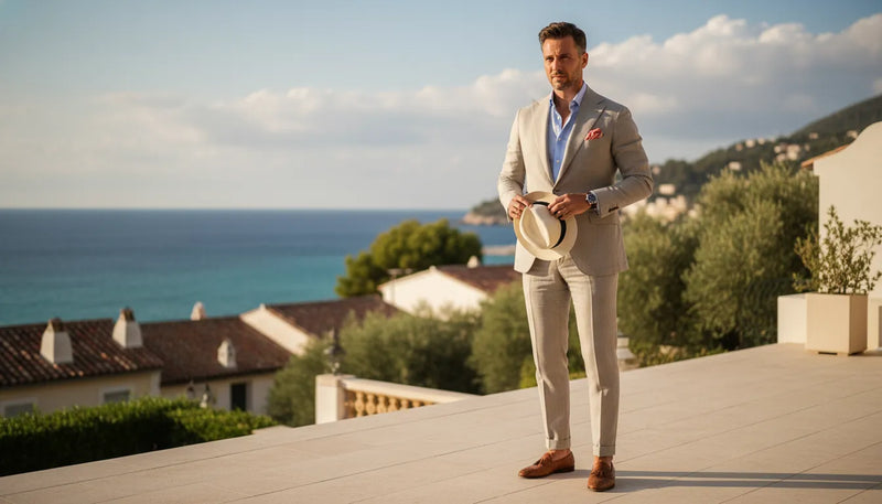 Tenue formelle d'été pour homme : l'art de l'élégance solaire
