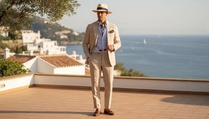 Tenue formelle homme été : l'art de l'élégance sous le soleil