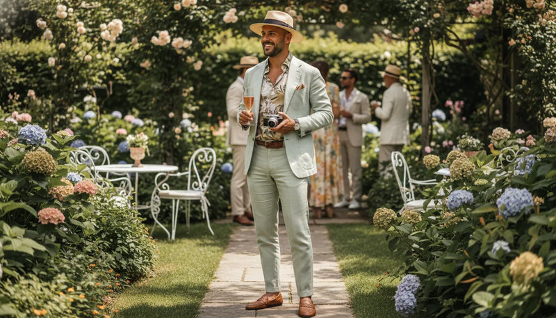 Tenue garden party homme : l'art de l'élégance décontractée
