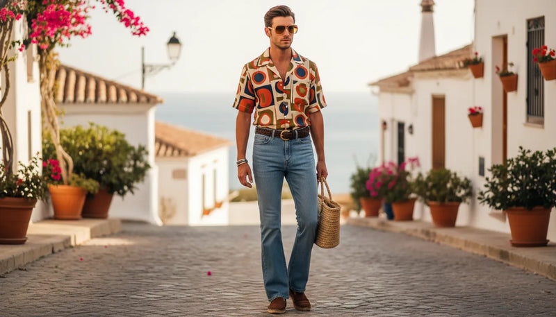 Tenue homme été années 70 : l'art du style rétro moderne