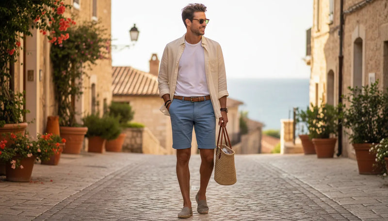 Tenue homme été casual : l'art de l'élégance décontractée