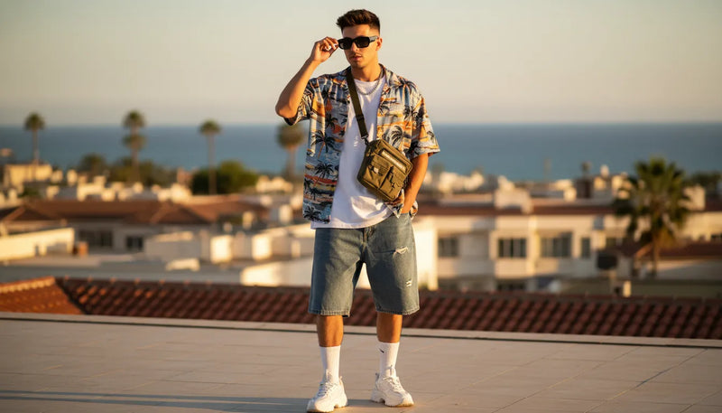 Tenue hypebeast homme été : l'art du style sous le soleil