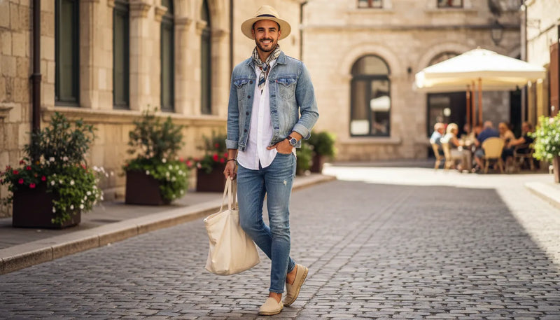 Tenue jean été homme : porter le denim avec élégance et légèreté