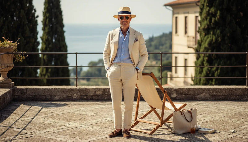 Tenue old money homme été : l'élégance intemporelle