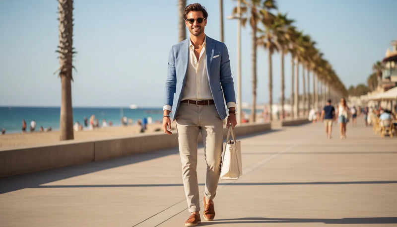 Tenue premier rendez-vous homme été : l'art de l'élégance solaire