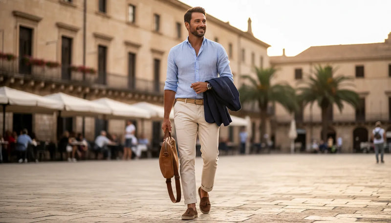 Tenues business casual homme pour l'été : l'art de l'élégance légère