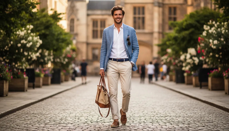 Tenues business casual homme pour l'été : l'élégance légère