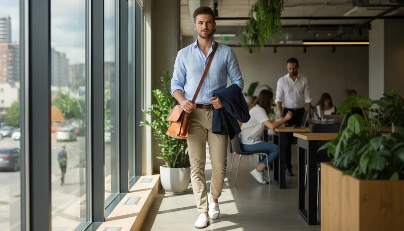 Tenues business casual homme pour l'été : le guide du style au bureau