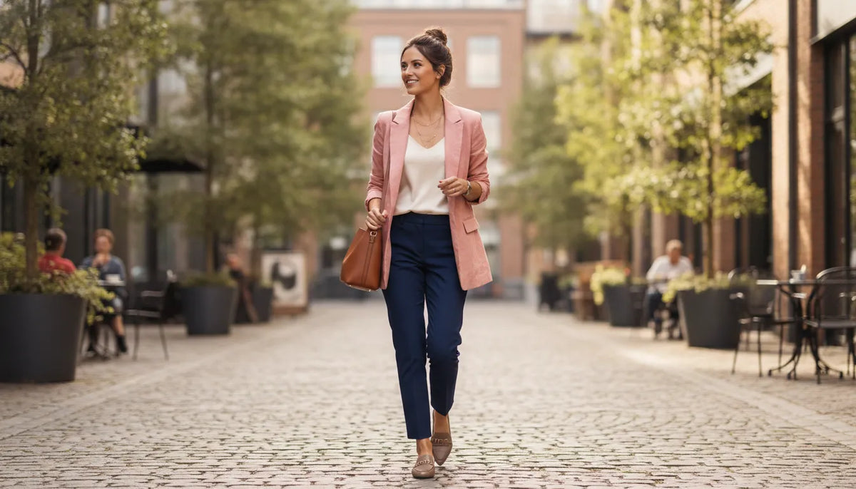 Tenues business casual pour femme : allier style et confort