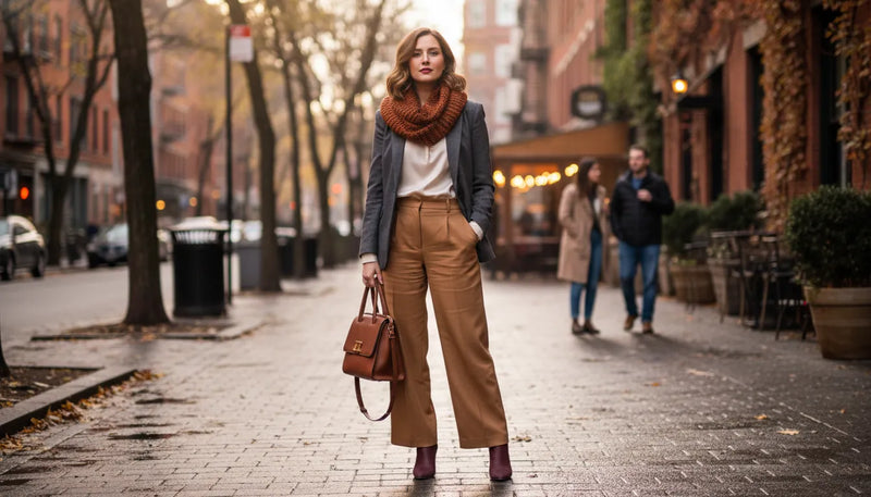 Tenues business casual pour femme : les looks de l'automne