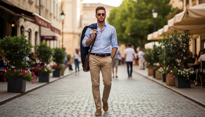 Tenues business casual pour homme cet été