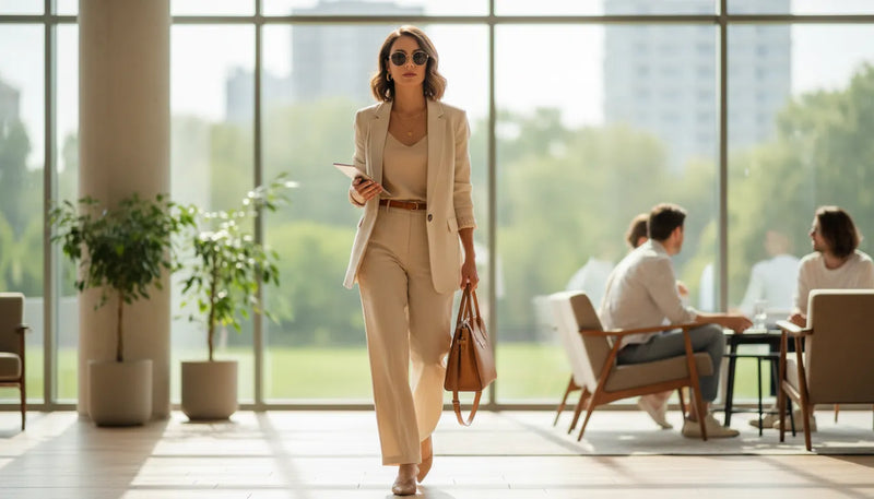 Tenues business d'été pour femme : l'élégance au bureau
