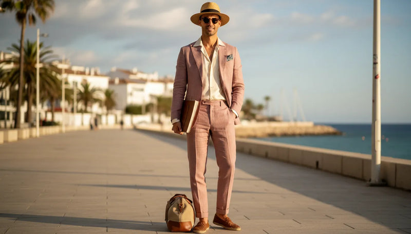 Tenues chics pour homme : l'art de l'élégance estivale