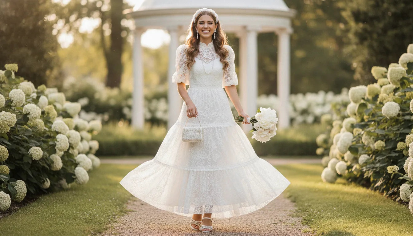 Tenues d'anniversaire blanches : comment rayonner pour votre grand jour