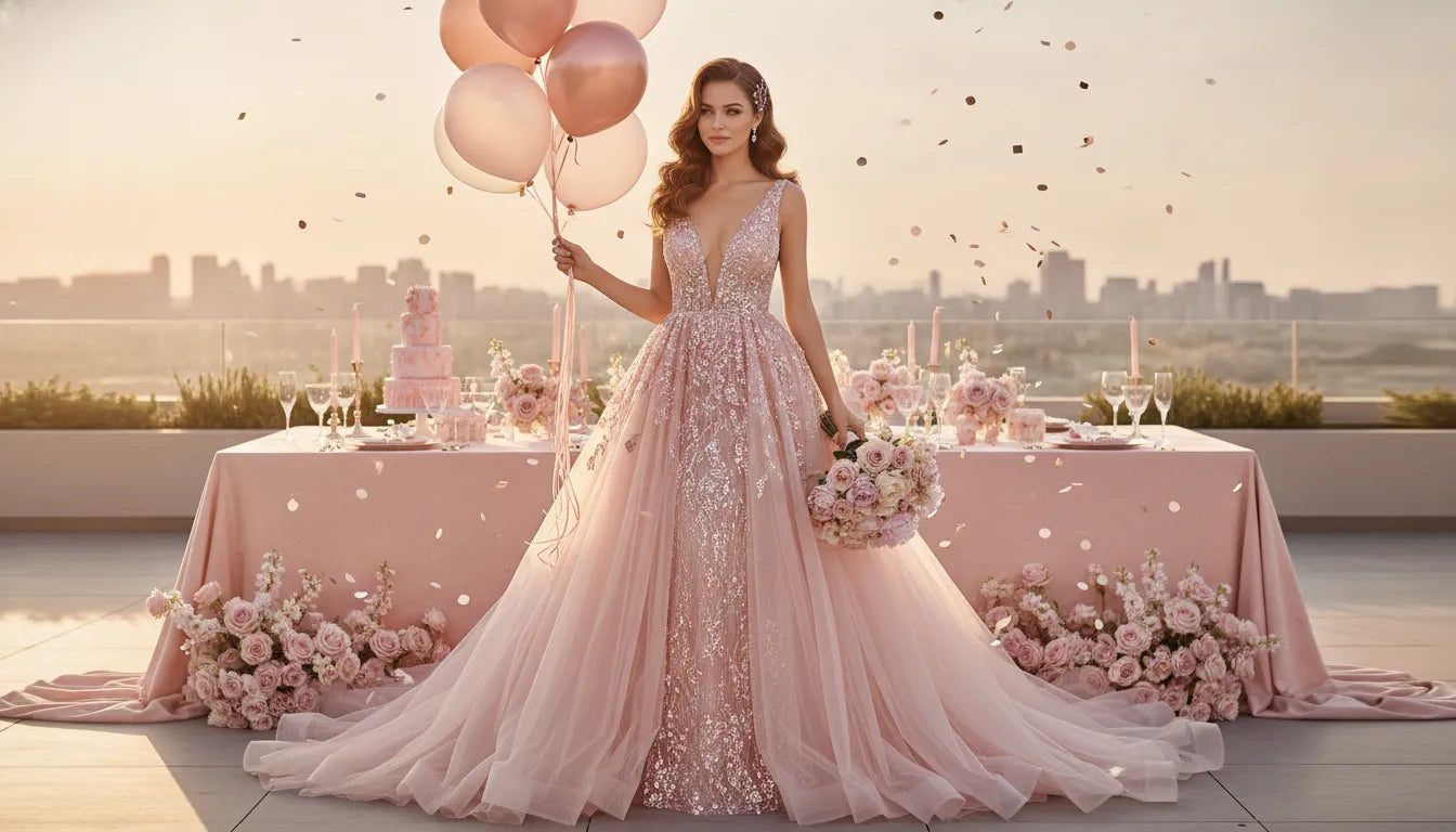Tenues d'anniversaire roses : comment briller pour son grand jour