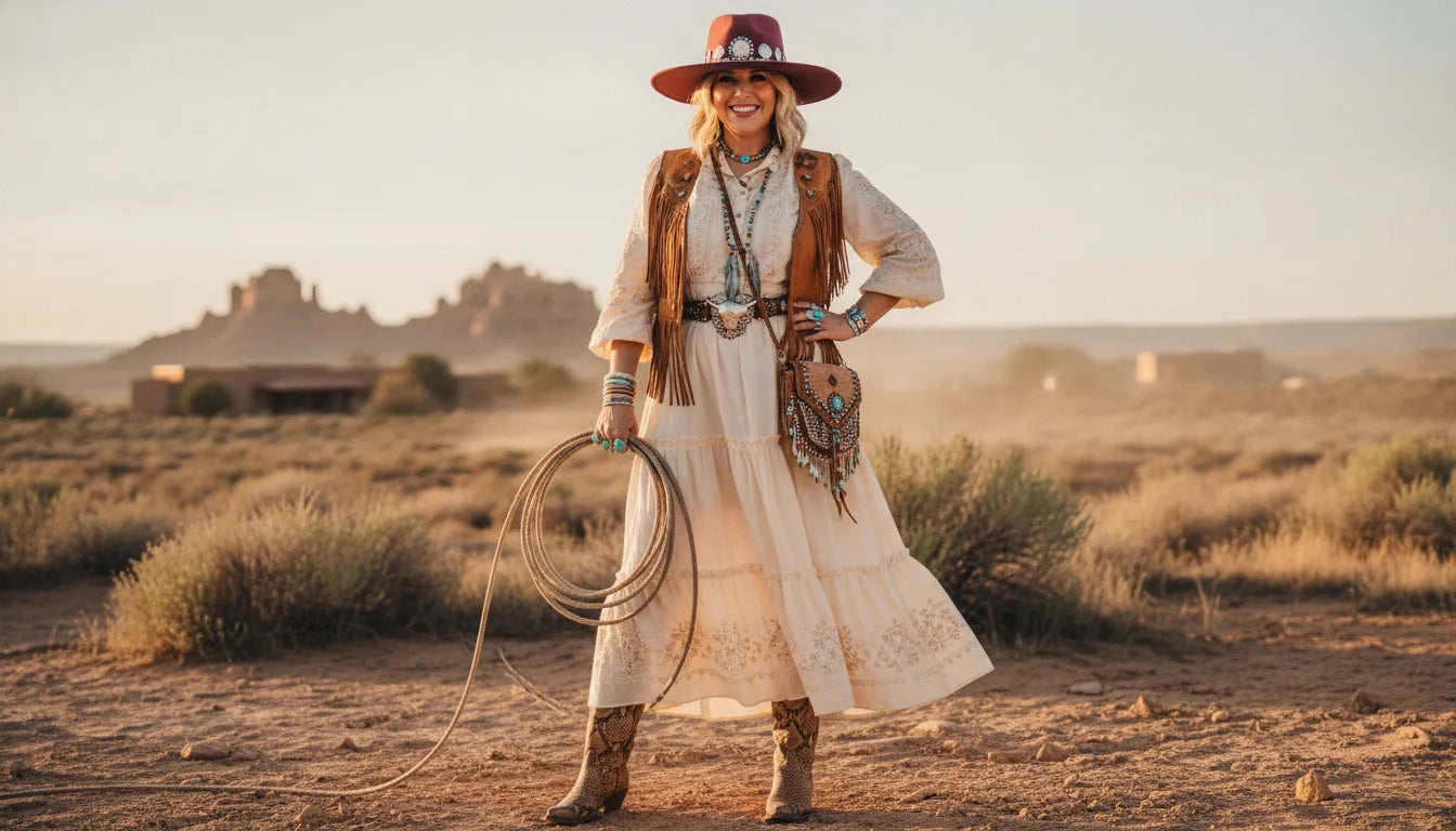 Tenues d'anniversaire western pour femme : le guide style