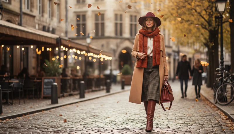 Tenues d'automne européennes : l'art de l'élégance saisonnière