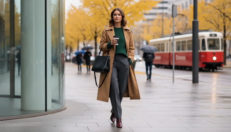 Tenues d'automne femme pour le travail : l'élégance du bureau en 2026