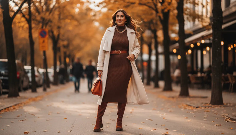 Tenues d'automne pour sublimer vos courbes avec style
