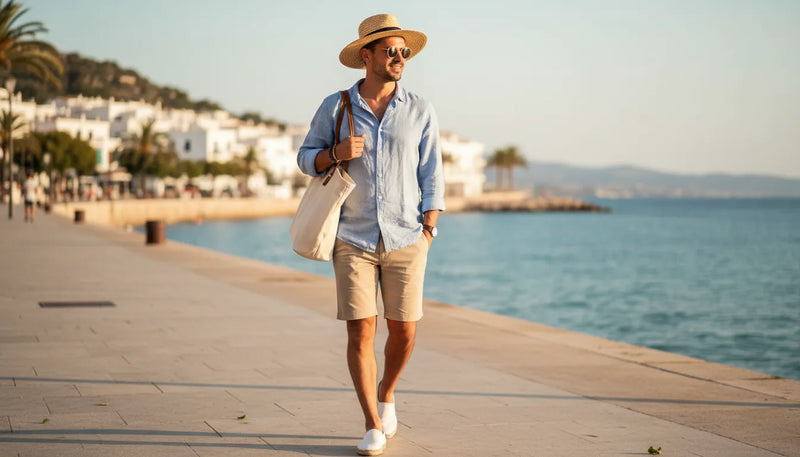 Tenues décontractées homme pour l'été : les essentiels