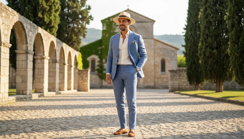 Tenues d'église pour homme en été : l'élégance sous le soleil