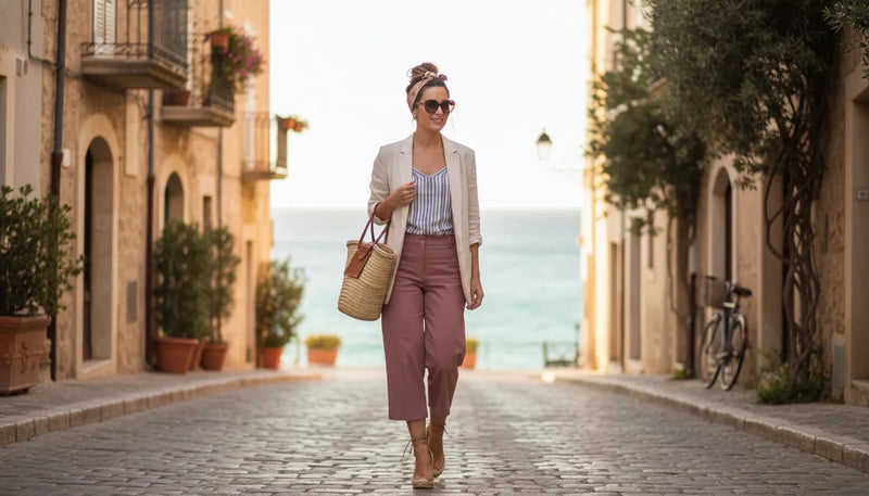 Tenues d'été avec un pantacourt : le guide du style capri