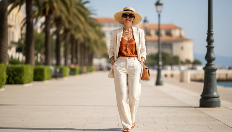 Tenues d'été : comment affirmer son style à 40 ans