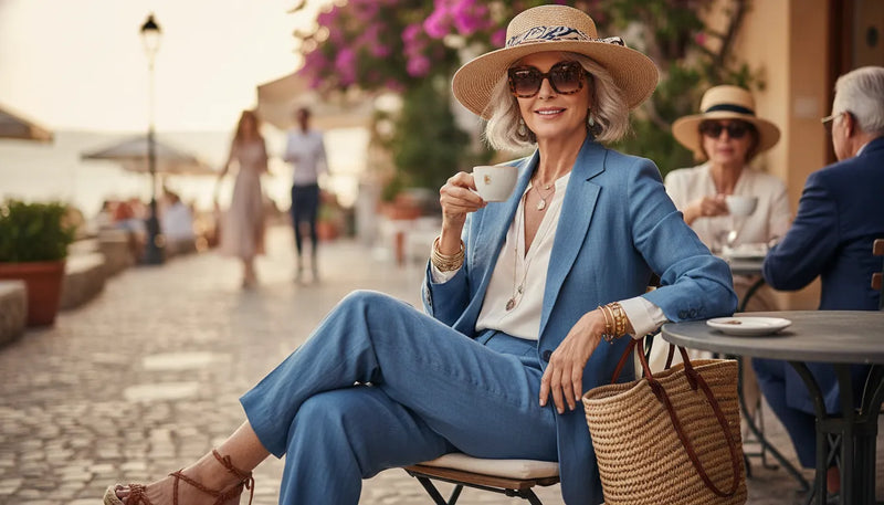 Tenues d'été : comment cultiver son style après 60 ans