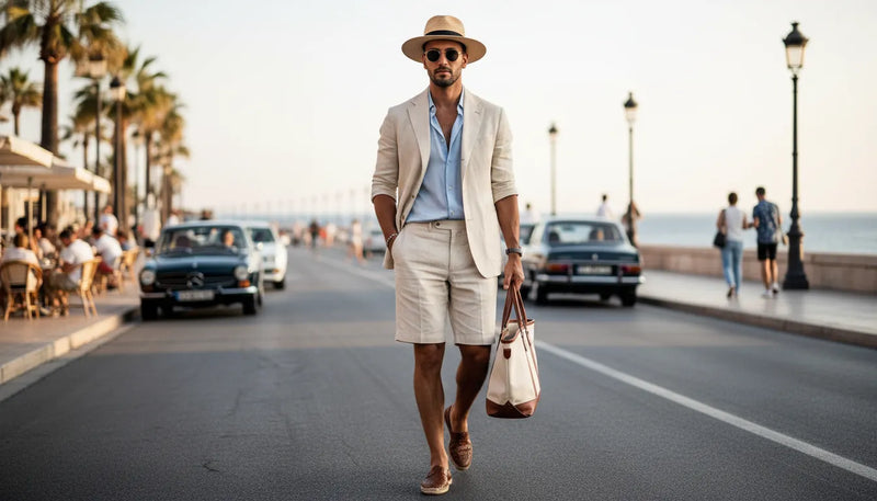 Tenues d'été : comment porter le short pour homme avec allure