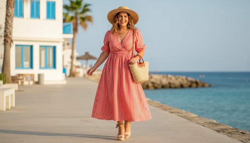 Tenues d'été : comment sublimer une silhouette petite et ronde