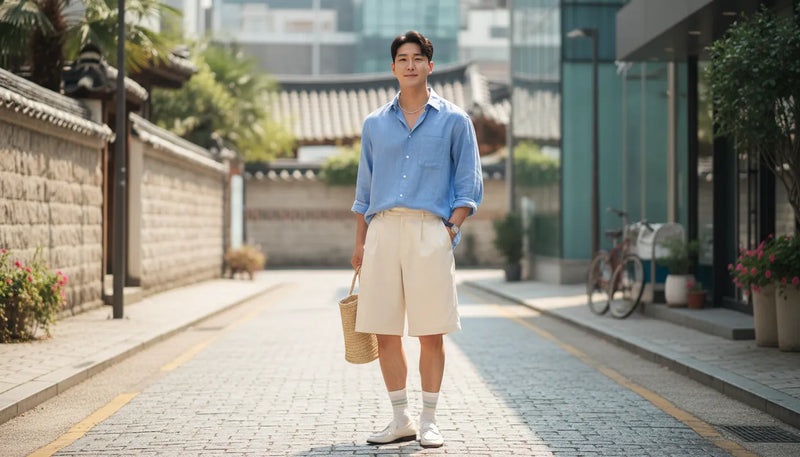 Tenues d'été coréennes pour homme : le guide du style