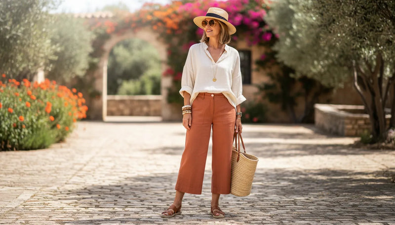 Tenues d'été décontractées : le style après 40 ans