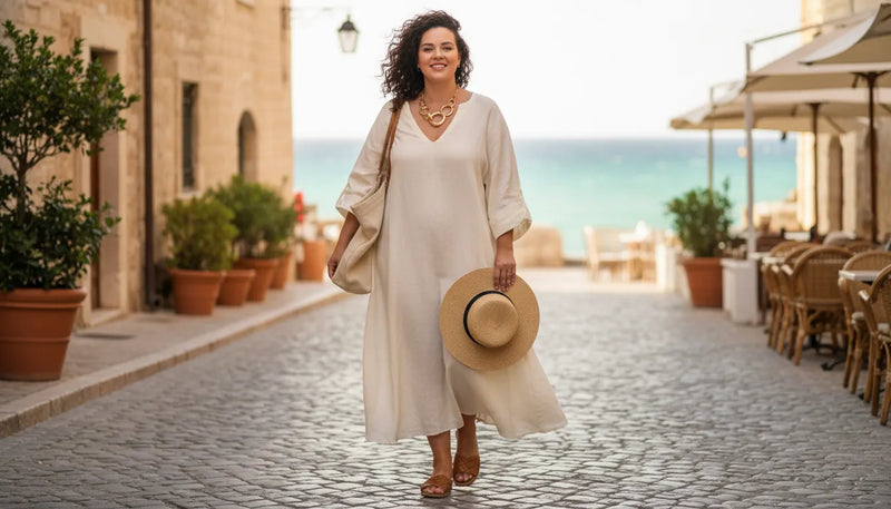 Tenues d'été décontractées pour femmes grandes tailles : l'art de l'élégance sans effort