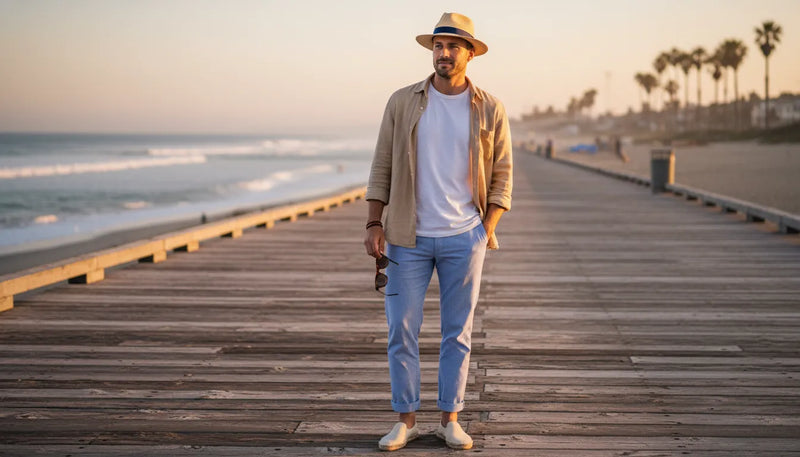 Tenues d'été décontractées pour homme : l'art du style casual