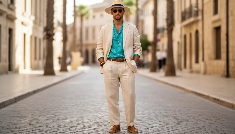 Tenues d'été de créateurs pour homme : l'art du style estival