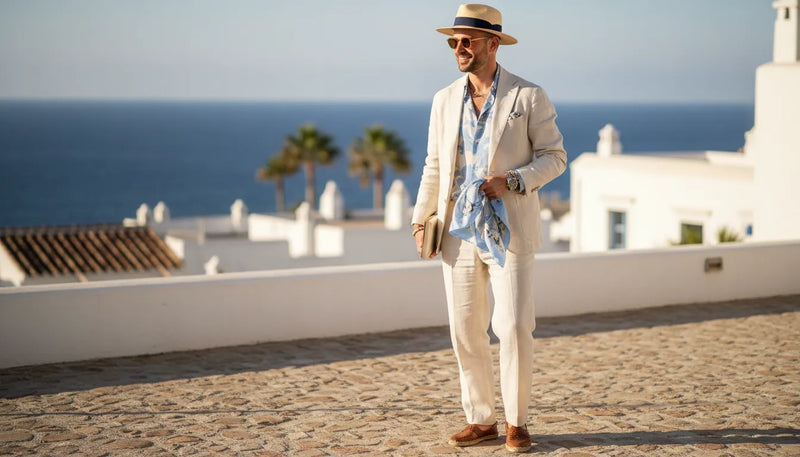 Tenues d'été designer pour homme : l'art de l'élégance solaire