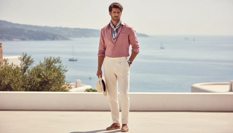 Tenues d'été designer pour homme : l'art du vestiaire estival