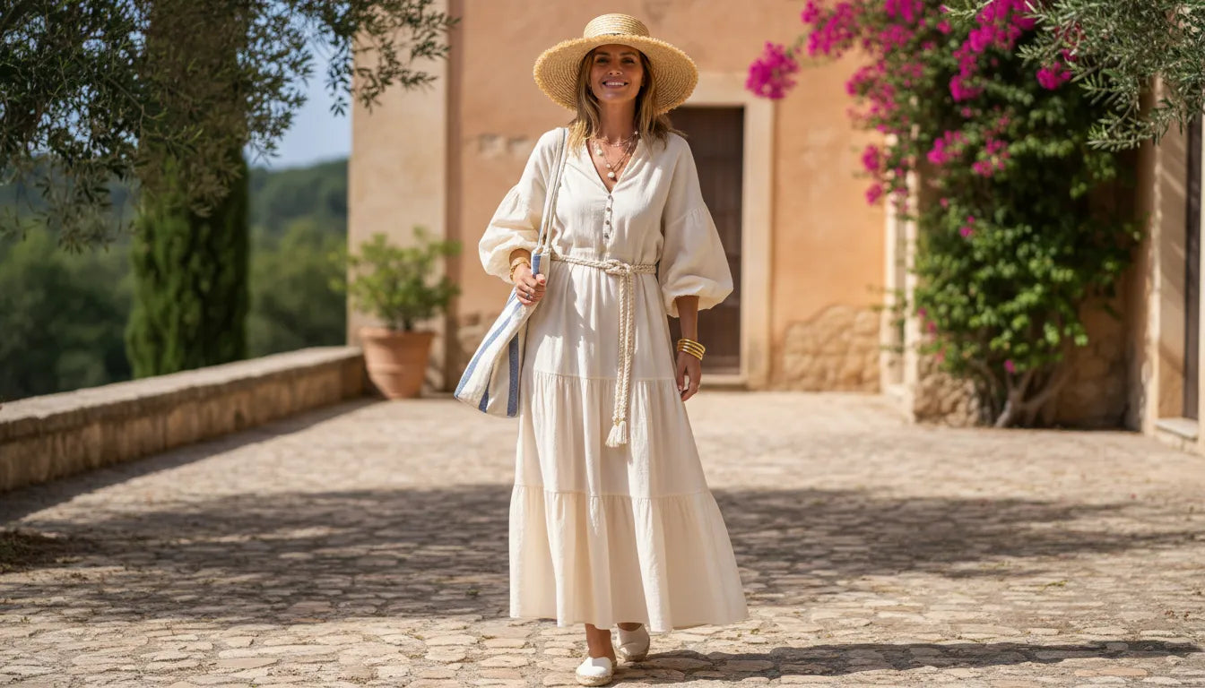 Tenues d'été en coton pour femme : confort et élégance