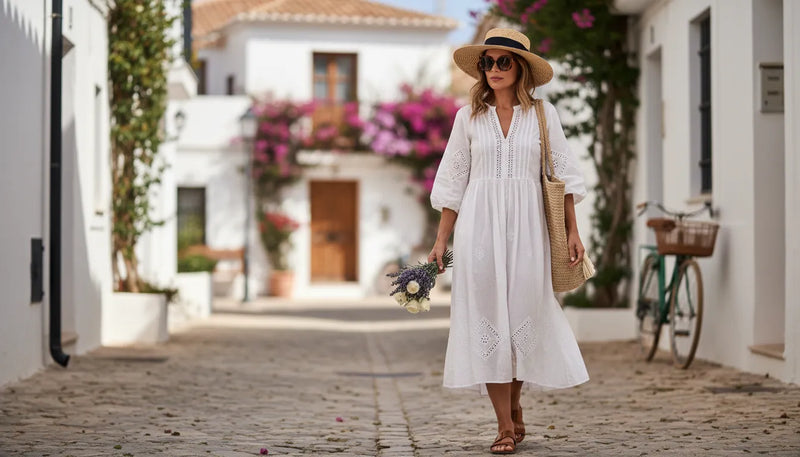 Tenues d'été en coton pour femme : l'élégance du frais