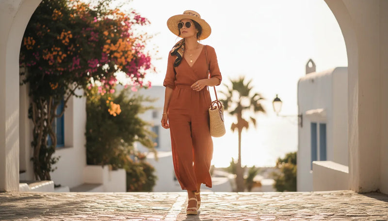 Tenues d'été en Europe pour femme : l'art du style solaire