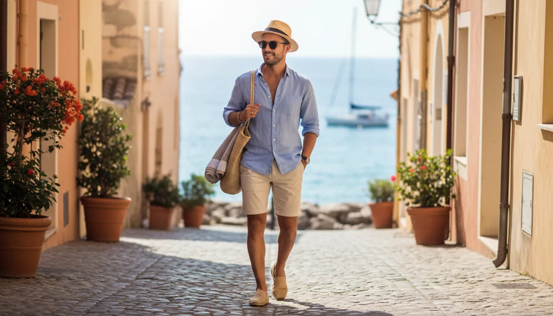 Tenues d'été en Europe pour homme : le style sans effort