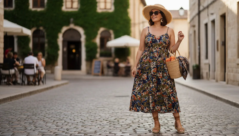 Tenues d'été femme ronde : l'art du style sans effort