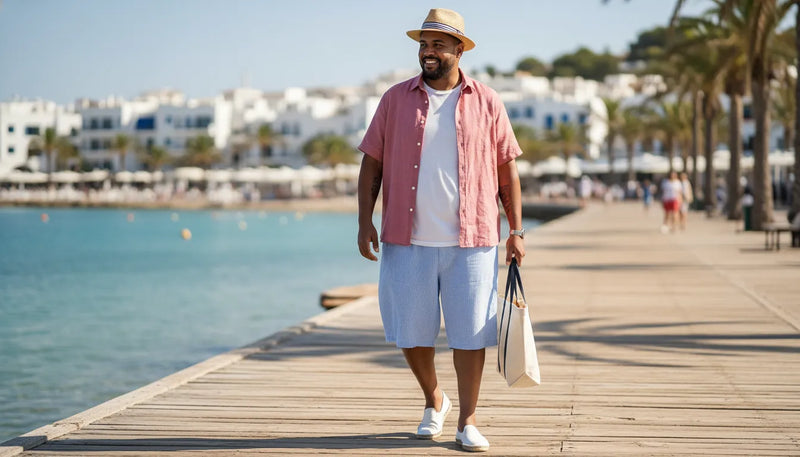 Tenues d'été grande taille pour homme : le guide du style